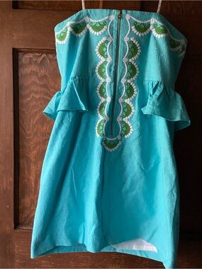 aqua blue peplum dress Wool Peplum Dress Aqua | Babyshop - Shop premium children's clothes and baby gear